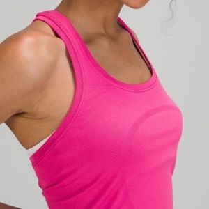 Lululemon Limited Edition Sonic Pink Swiftly Tech Racerback Tank